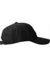 Embroidered Logo Ball Cap Black - STONE ISLAND - BALAAN 4