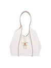 T logo shoulder bag white - TOD'S - BALAAN 2