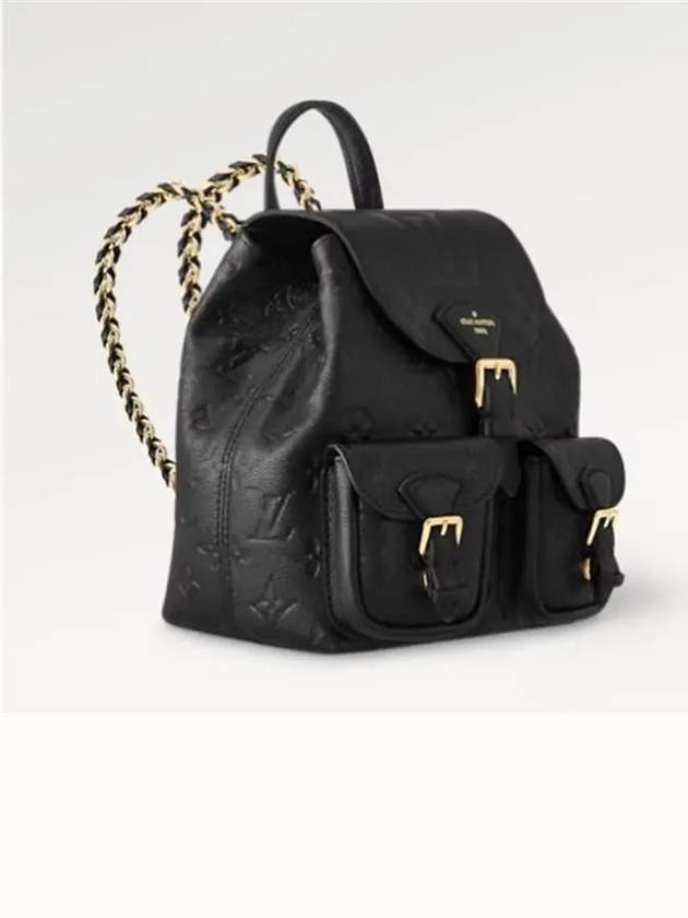 Backup Monogram Empreinte Backpack Black - LOUIS VUITTON - BALAAN 3