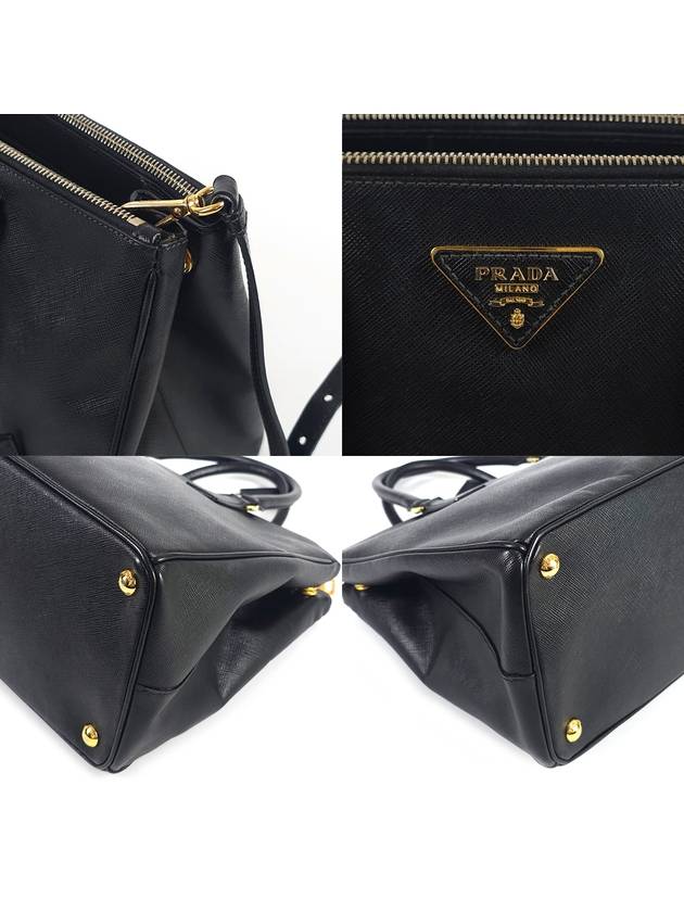 BN2274 Saffiano Lux Tote Bag Shoulder Cross - PRADA - BALAAN 8