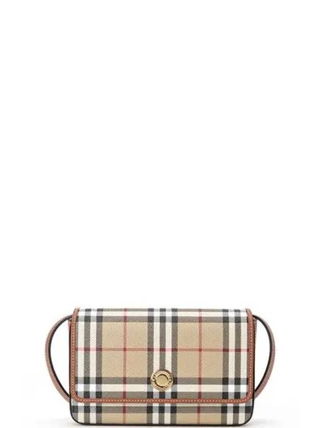 Hampshire Check Cross Bag Archive Beige - BURBERRY - BALAAN 2