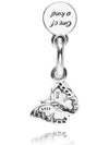 Women's Blue Butterfly Quart Double Dangle Charm Silver - PANDORA - BALAAN 4