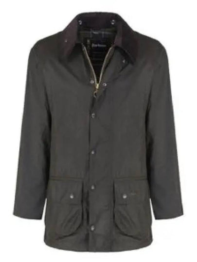 Classic Beaufort Wax Jacket Olive - BARBOUR - BALAAN 2