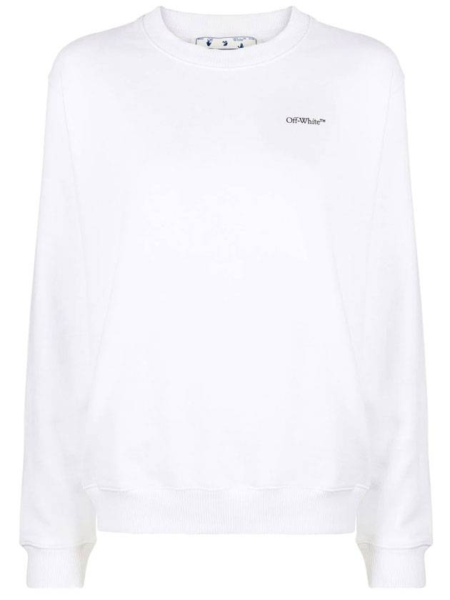 Women's Arrows Printed Sweatshirt White - OFF WHITE - BALAAN 1