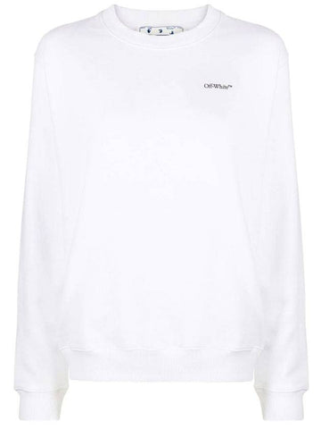 Women's Arrows Printed Sweatshirt White - OFF WHITE - BALAAN 1