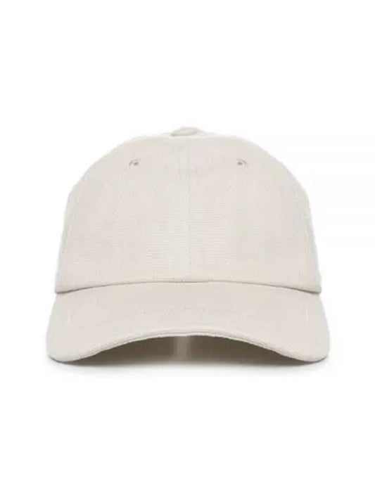 La Casquette Embroidered Logo Signature Ball Cap White - JACQUEMUS - BALAAN 2