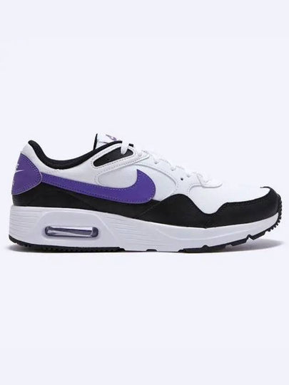 Air Max SC Low Top Sneakers White Purple - NIKE - BALAAN 2