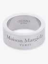 Engraved Logo Ring Silver - MAISON MARGIELA - BALAAN 2