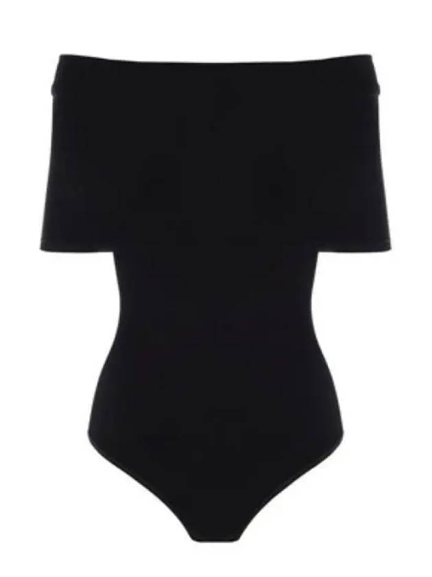 Off shoulder viscose bodysuit AA9B01762 M035995 - ALAIA - BALAAN 1