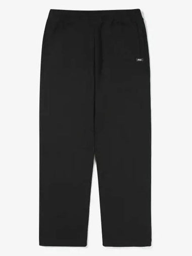 Brushed basic straight pants FS2FPG4101XBLK - FILA - BALAAN 1