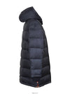 Matte nylon 4 bar down coat navy 2 74397 - THOM BROWNE - BALAAN 3