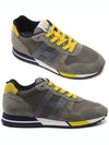 Yellow Tab Suede Low Top Sneakers Grey - HOGAN - BALAAN 2