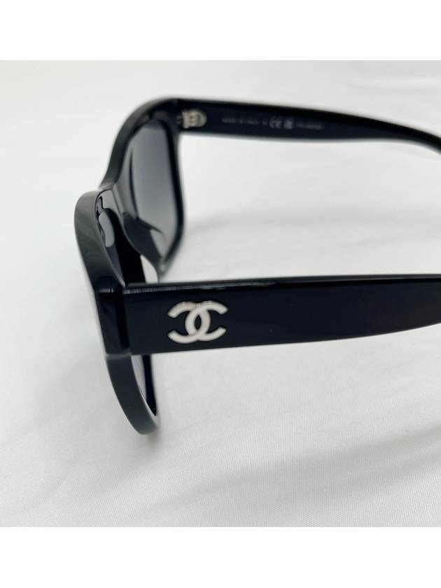 Sunglasses CC Logo Square Black A71224 - CHANEL - BALAAN 6