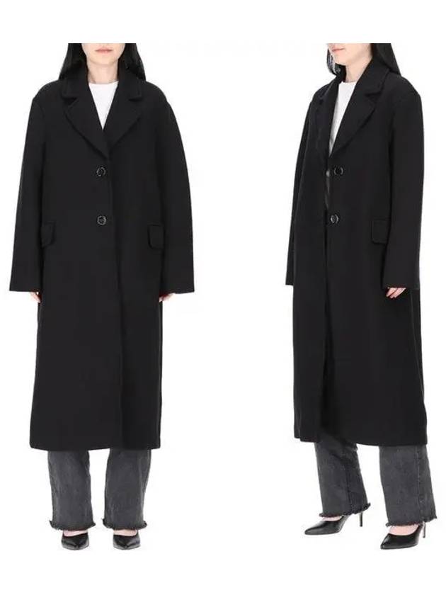 Radice Jersey Single Coat Black - MAX MARA - BALAAN 2