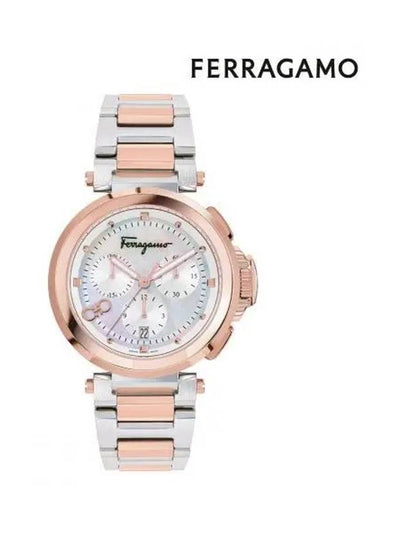 Legacy Chronograph Quartz Watch Silver - SALVATORE FERRAGAMO - BALAAN 2