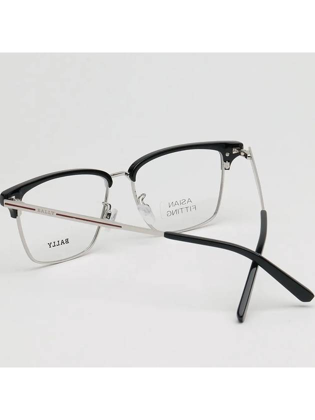 Eyewear Square Glasses Black Silver - BALLY - BALAAN 5