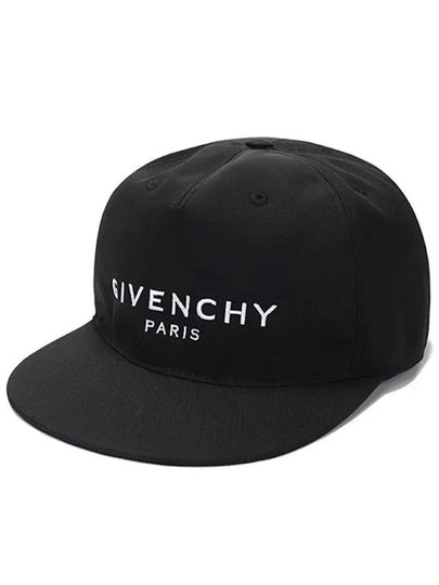 Logo Print Ball Cap Black - GIVENCHY - BALAAN 2