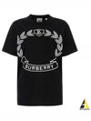 Oak Leaf Logo Short Sleeve T-Shirt Black - BURBERRY - BALAAN 2