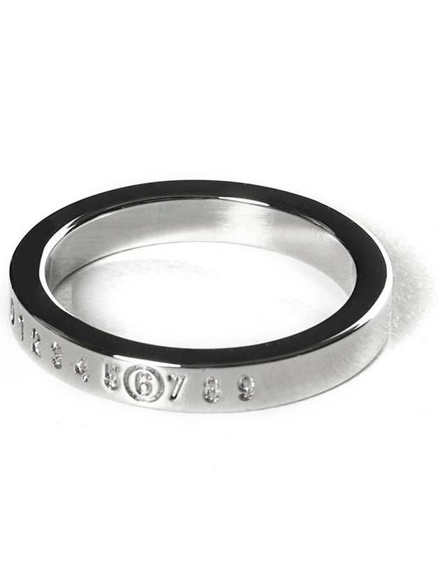 Numeric Minimal Signature Ring Palladium - MAISON MARGIELA - BALAAN 3