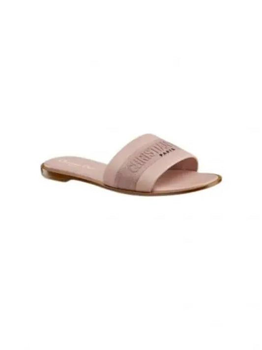 Dway Calfskin Slippers Nude - DIOR - BALAAN 2