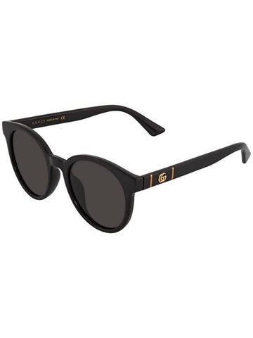 Eyewear Round Asian Fit Sunglasses Black - GUCCI - BALAAN 1