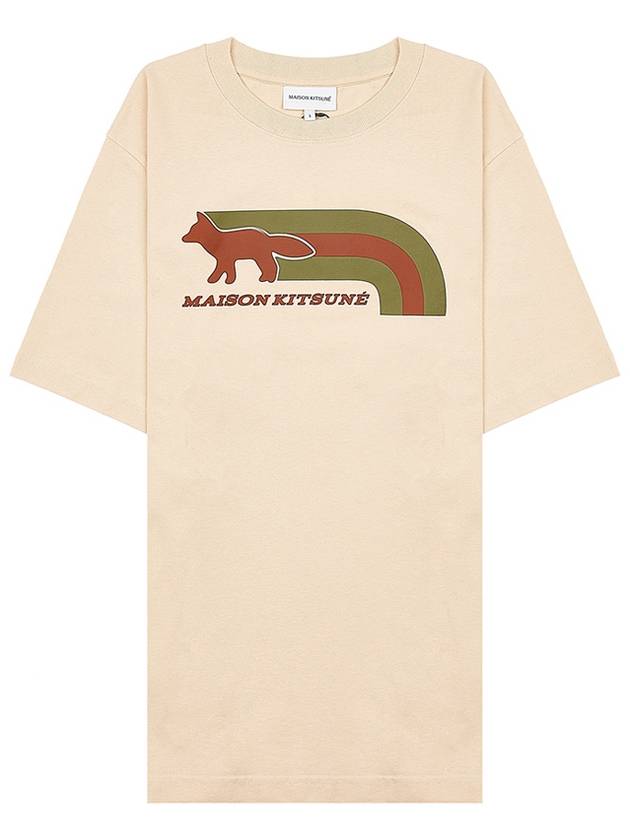 Short Sleeve T-Shirt MM00113KJ0118 P706 BEIGE - MAISON KITSUNE - BALAAN 11