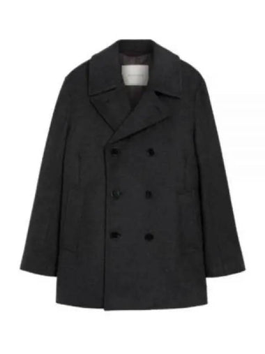 DALTON CHARCAOL GM 1075F MO4976 DU07 3H02 pea coat charcoal 987427 - MACKINTOSH - BALAAN 1