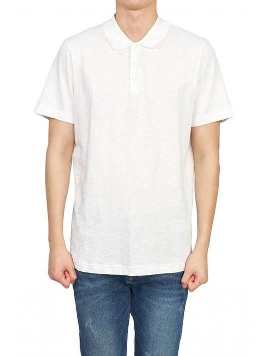 Bronn Cotton Short Sleeve Polo Shirt White - THEORY - BALAAN 2