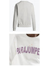 PW FLE GF31 778 BIANCA logo printing crew neck sweatshirt Luna Rock women's sweatshirt TR - PARAJUMPERS - BALAAN 5