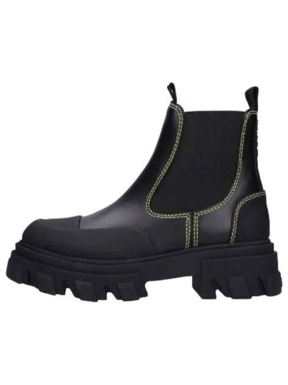 Low Stitch Chelsea Boots Black - GANNI - BALAAN 2