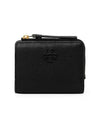 Mcgraw Half Wallet Black - TORY BURCH - BALAAN 4