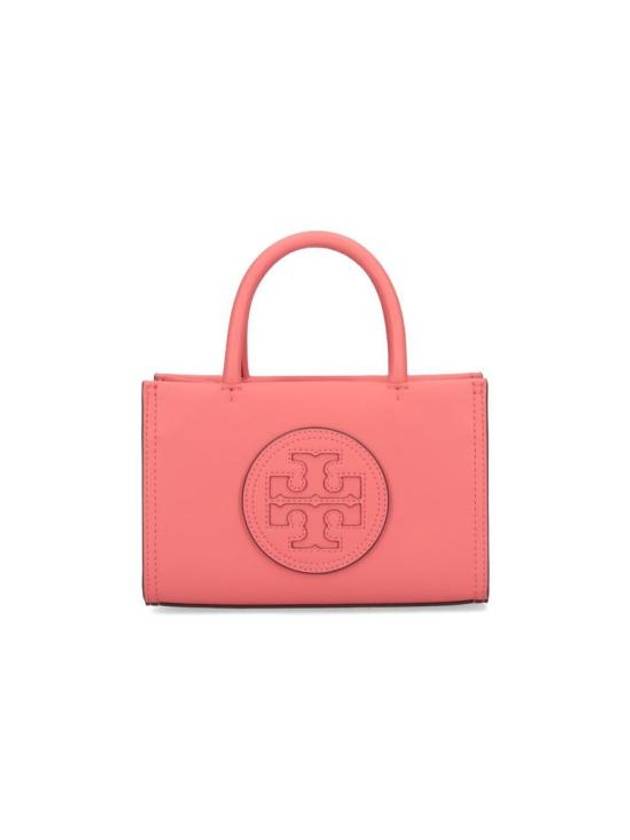 Ella Bio Mini Tote Bag Pink - TORY BURCH - BALAAN 1