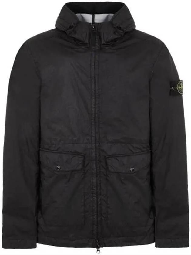 Membrana 3L TC Hooded Jacket Black - STONE ISLAND - BALAAN 2