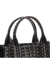 Monogram Micro Tote Bag Black - MARC JACOBS - BALAAN 9