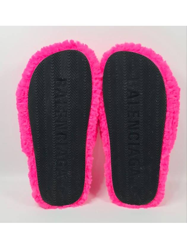 Ecofur Slide Slippers 220 - BALENCIAGA - BALAAN 6