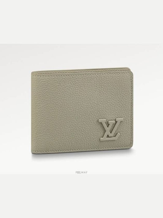 Aerogram Multiple Leather Half Wallet Sage - LOUIS VUITTON - BALAAN 2