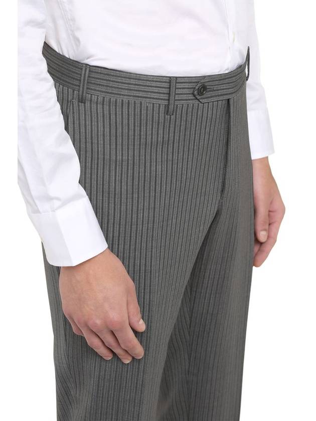 Canali Tailored Wool Trousers - CANALI - BALAAN 5