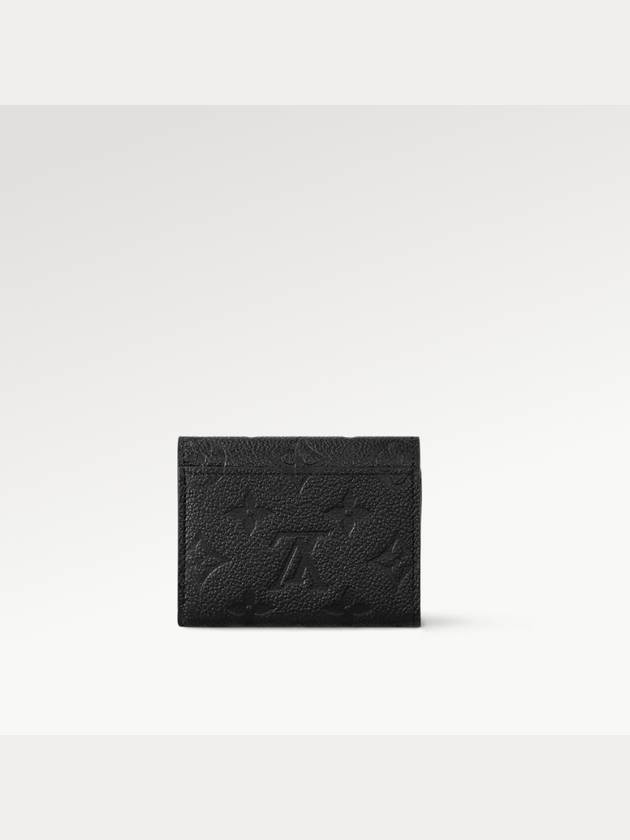 Zoe Monogram Empreinte Half Wallet Black - LOUIS VUITTON - BALAAN 7