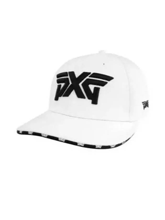 Logo Repeat Ball Cap White - PXG - BALAAN 2