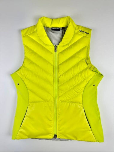 Lightweight padded vest vest TD471 Neon Green WOMENS L - TAYLORMADE - BALAAN 1