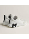 Bouncing Low Top Sneakers White - HERMES - BALAAN 4