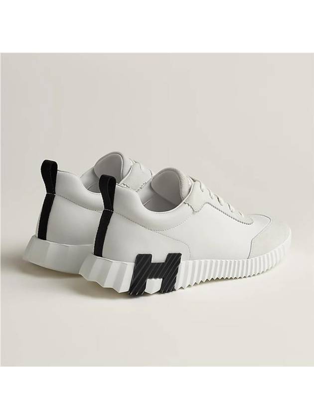 Bouncing Low Top Sneakers White - HERMES - BALAAN 4