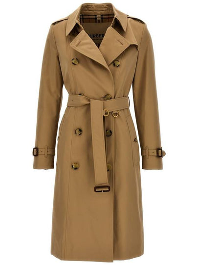 Long Chelsea Heritage Trench Coat Beige - BURBERRY - BALAAN 2