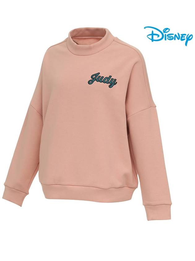 Women s Embroidery Artwork Brushed Sweatshirt Long Sleeve Round T Shirt DL4LTR032 - DISNEY GOLF - BALAAN 2