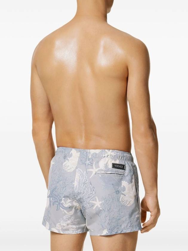 VERSACE SWIM SHORTS CORAL ALL OVER PRINT - VERSACE - BALAAN 4