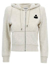 Penny Zip-Up Hoodie Ivory - ISABEL MARANT - BALAAN 2