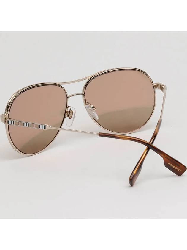 Eyewear Tara Boeing Sunglasses Light Gold - BURBERRY - BALAAN 5