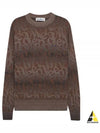 Logo Crew Neck Knit Top Brown - VIVIENNE WESTWOOD - BALAAN 2