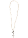 Aleksa Pearl Necklace Silver - VIVIENNE WESTWOOD - BALAAN 2