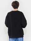 Signature3 sweatshirt Oversize fit Black - AOX - BALAAN 5